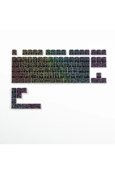 Choice أغطية مفاتيح طبوغرافية جديدة باللون الأسود 97 إصدار 4.0 لامعة من خلال ...