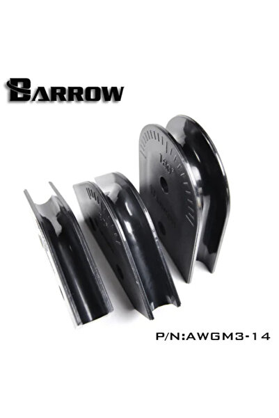 Choice1 لأنابيب OD14mm Barrow PETG مجموعة أدوات ثني الأنابيب الصلبة 3 في 1 لأنبوب أكريليك OD14mm 16mm 45° 90° 180