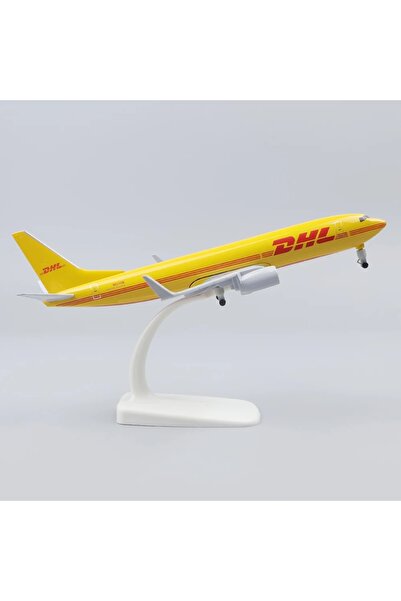 Choice طائرة دي إتش إل B737 مقاس 20 سم، طائرات دي إتش إل B737، زخارف مكتبية ب...