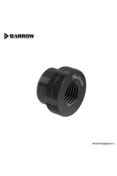 Choice1 وصلة مرورية من بلاك بارو G1/4 بوصة لحقن مدخل المياه العلوي لتبريد الكمبيوتر بالماء،