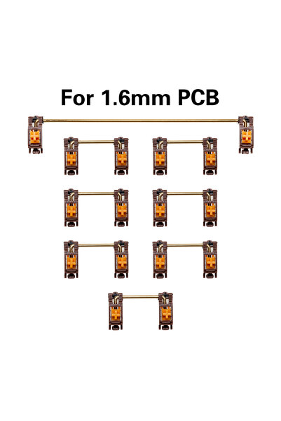 Choice TypeB For 1.6mm PCB PAIGU PCB Stabilizer for Gaming Mechanical Keyboard gh60 for 1.2mm PCB 1.6mm Cli