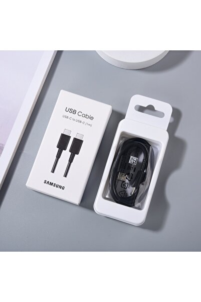 Samsung 100cm with Box black Original 45W PD USB C Cable 1/1.8M 3A For S24 S25 Ultra Note 10 A54 Fo