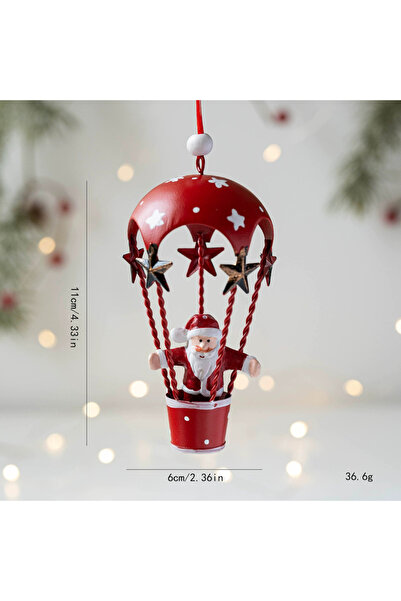 Choice قلادة عيد الميلاد المصنوعة من الحديد باللون الكاكي الداكن بتصميم عتيق ...