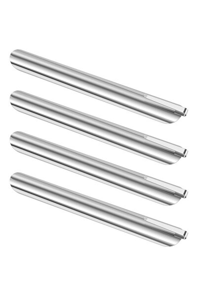 Choice 4 قطع فضية، 4 قطع مكشطة فتات، مكنسة فتات طاولة من الفولاذ المقاوم للصد...