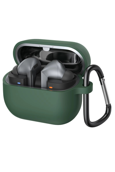 Choice لسماعات Buds 3 باللون الأخضر، غطاء حماية ناعم من السيليكون لسماعات Bud...