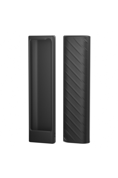 Choice حافظة جهاز تحكم عن بعد سوداء، أغطية سيليكون للتحكم عن بعد مقاومة للصدمات ومضادة للانزلاق مع ملحقات حبل