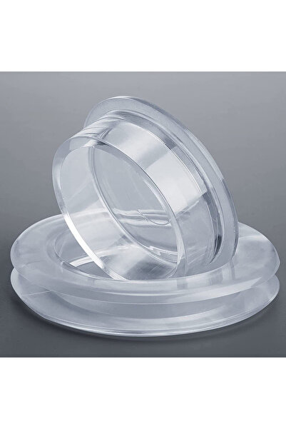 Choice مظلة شمسية شفافة من السيليكون لطاولة فناء الحديقة الخارجية مع حلقة ثقب...