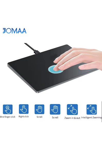 Choice Jomaa Wired Trackpad Muti-Touch,Touchpad with High Precision USB Touchpad for Windows 7/10/11 Lap...