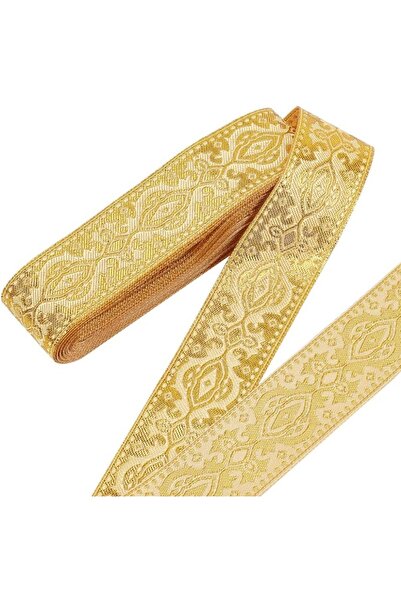 Choice AECH08-04510 شريط جاكار بعرض 1.38 بوصة (3.5 سم) تقريبًا، شريط بوليستر ...