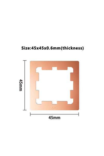 Choice رقائق حماية معجون حراري AM5 ICE Whale AM5، غطاء درع تبديد الحرارة النحاسي من AMD لـ 7950X و7900X