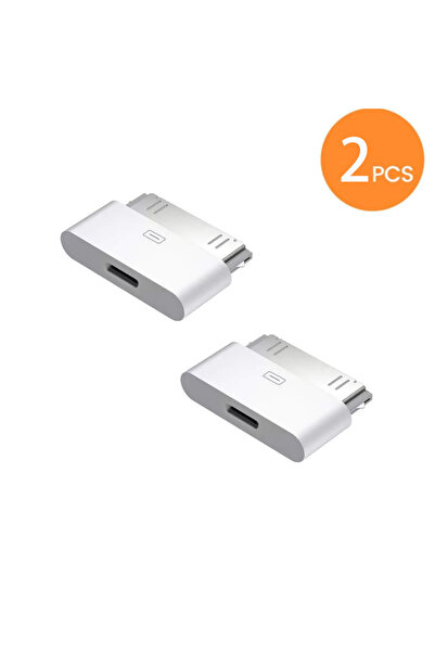 choice2 2pcs LightingTo30Pin Lighting To 30Pin Adapter 8Pin Male To 30 Pin Fe...
