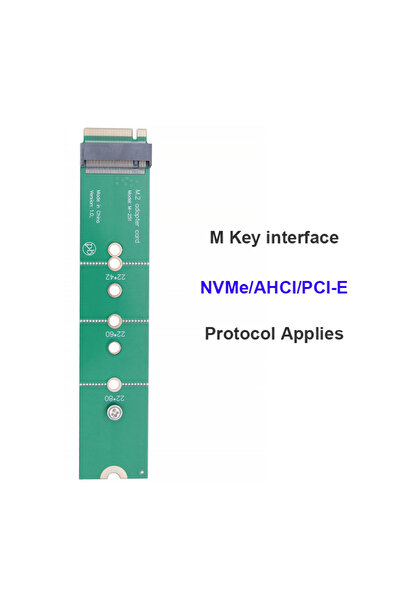 Choice NVMe Extension Card M.2 NGFF NVME AHCI Male To Female SSD Hard Disk In...
