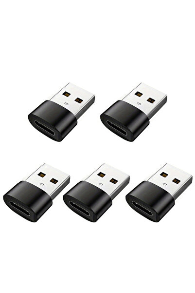 Choice 5 قطع 1/2/5 قطع محول USB C من النوع C إلى USB محول للهاتف المحمول من ذ...