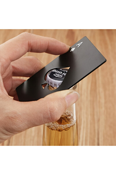 Choice 1 قطعة فتاحة زجاجات البيرة بوكر الإبداعية جيب معدني متعدد الوظائف