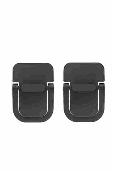 Choice knowknow-Black 2pcs/Set Mini Portable Laptop Stand Riser - Computer Keyboard Stand for Notebook - De