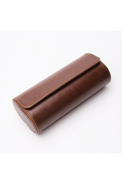 Choice صندوق ساعات بني للرجال والنساء متعدد الوظائف 3 شبكات من الجلد لتخزين و...