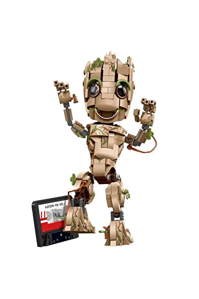 Choice مجموعة بناء متوافقة مع شخصية "أنا غروت" من سلسلة "بيبي غروت" (رقم 7621...