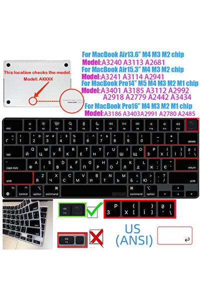 Choice غلاف لوحة مفاتيح سيليكون بتصميم دخول الولايات المتحدة إلى أوكرانيا لجه...