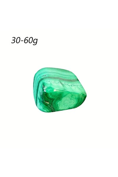 Choice حجر الملاكيت الأخضر الفريد العشوائي - مثالي للمجوهرات والديكورات المنز...