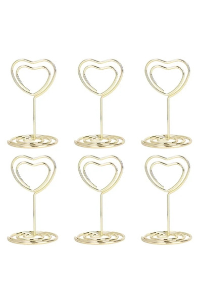 Choice 24 قطعة من حاملات بطاقات الأماكن المعدنية من Love 24-2 قطعة، حاملات مش...