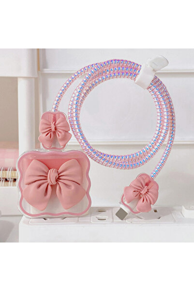 Choice pink 3D Soft Silicone Charger Case For iPhone 17 16 15 13 14 Pro 11 12...