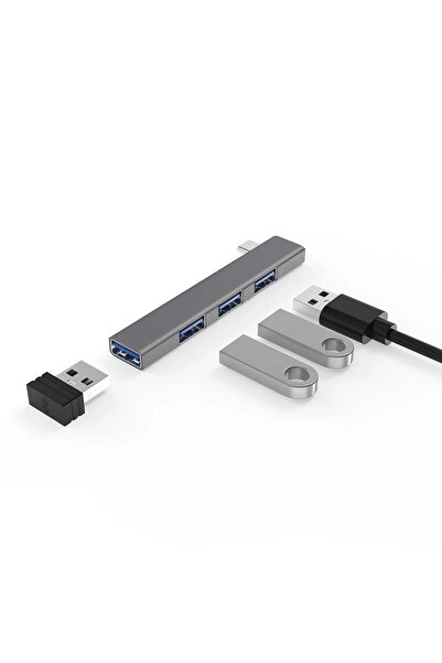 Choice موزع USB C من النوع C 3.0 من النوع C 3.1 مزود بـ 4 منافذ USB متعدد الم...