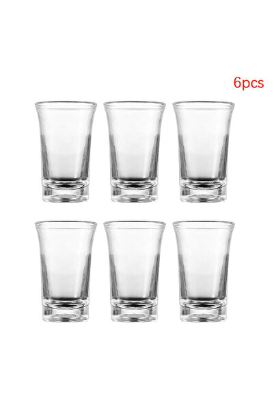 Choice3 White NEW 6 PCS Shot Glass Plastic Spirits Shot Cup Party Bar Club Dr...