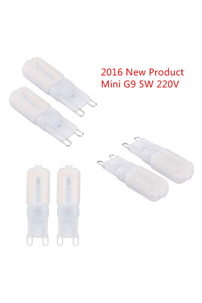 Choice 14 مصباح ليد 220 فولت أبيض دافئ 10 قطع 2023 جديد ليد G9 ضوء لمبة ليد 5 وات SMD2835 لامباراس ليد مصباح ليد G9 ليد 220-
