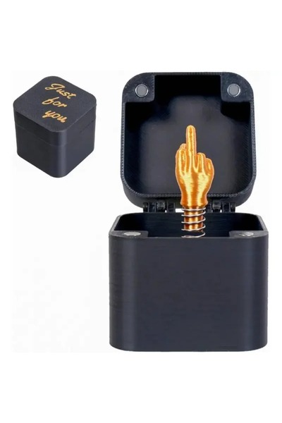 Choice كما يظهر الإصبع الأوسط في صندوق، هدايا مضحكة لعيد الميلاد، هدايا مضحكة، هدايا الفيل الأبيض للبالغين، ج