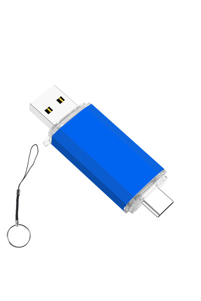 Choice 128 GB Blue OTG USB Flash Drive 8GB 16GB for Android Phone 64GB pendrive 128gb 32GB type c pen drive