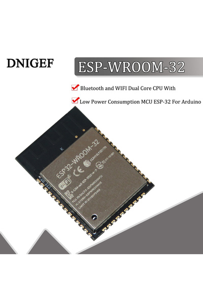Choice 10 قطع ESP-32S ESP-WROOM-32 ESP32 ESP-32 بلوتوث و واي فاي وحدة المعالج...