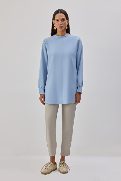 Touché Privé Draped Crepe Tunic