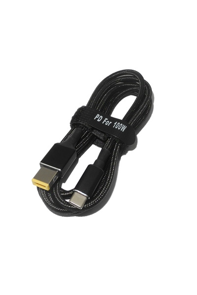 Choice 1.8m 100W Type C USB C PD Fast Charging Cable Cord DC Power Adapter Converter for ThinkPad 20V ...
