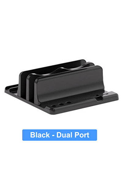 Choice dual port Universal 3/2 Slots Desk Laptop Holder Vertical Laptop Stand...