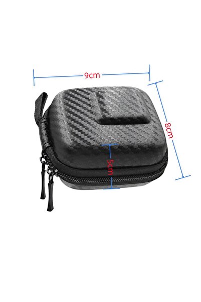 Choice حقيبة تخزين حقيبة تخزين واقية لكاميرا GoPro Hero 13 12 11 10 9 8 7 Dji Action 5 Pro المحمولة