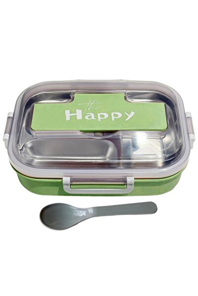 Choice D Stainless Steel Bento Box 3 Compartment Lunch Box Leakproof Insulate...