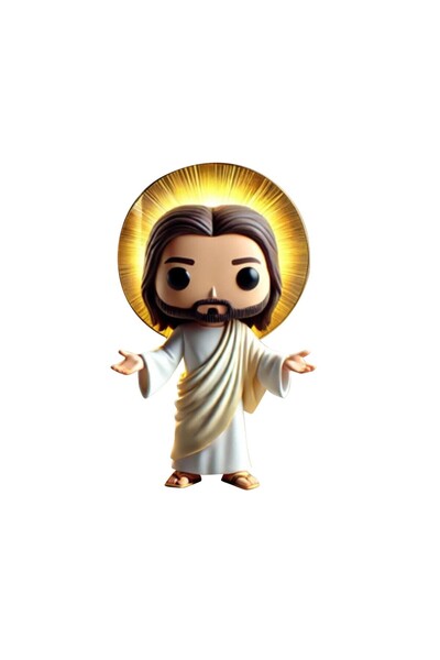 Choice حجم واحد B عيد الفصح دمية جديدة لطيفة تمثال يسوع ديكور يدوي الصنع ديكو...