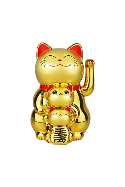 Choice متجر ذهبي جديد تمامًا للمنزل، قطة محظوظة، زينة قطة محظوظة، ديكور منزلي...