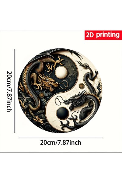 HELLOYOUNG 20X20cm TYA28728-20X20cm Chi Yin Yang Dragon pattern, , suitable f...