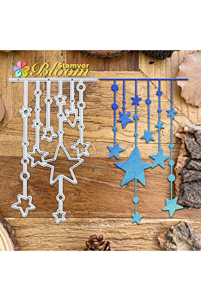 Choice قوالب قطع معدنية أصلية على شكل نجوم جميلة لتزيين سجل القصاصات والنقش