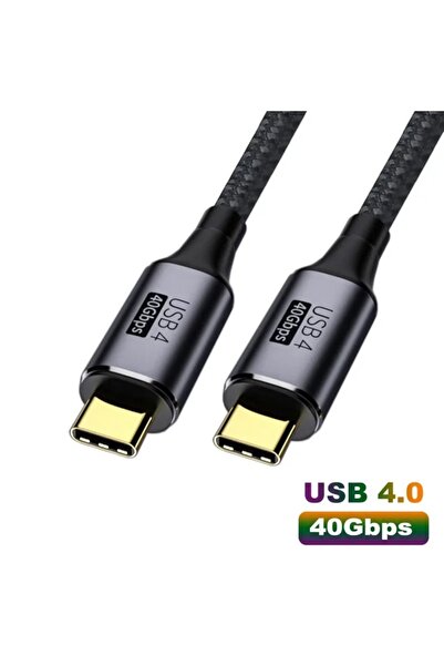 Choice 1.2m USB4.0 40Gbps Z USB4.0 40Gbps data cable 5A PD 100W fast charging USB C to Type C cable support