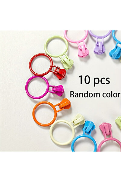 Choice 10 قطع - مزيج 10 قطع 3# سحاب دائري معدني للقرطاسية والأقلام والحقائب و...