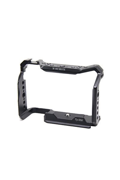 Choice A72 A73 A74 A7R5 M-REMOTE A74 قفص كاميرا من سبائك الألومنيوم لقفص سوني A7R5 A73 مع حامل الحذاء البارد