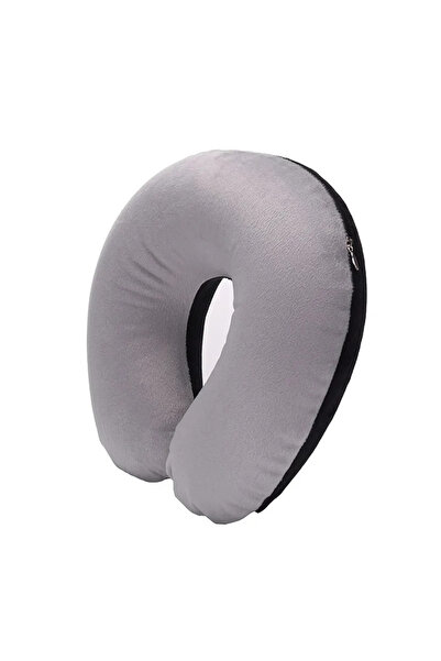 Choice gray blue A 1/3/4Pcs Travel Pillow Car Air Flight Office Inflatable Ne...