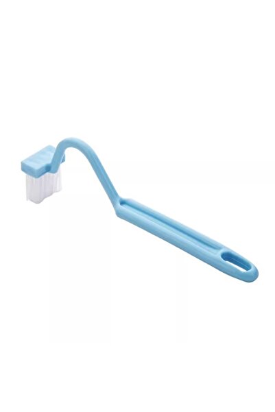 Choice فرشاة تواليت جديدة زرقاء اللون مكونة من 123 قطعة بمقبض طويل ومنحنية لت...