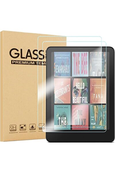 Choice واقي شاشة زجاجي مقوى من Colorsoft مقاس 7 بوصات - قطعتان - لجهاز Kindle Paperwhite 1