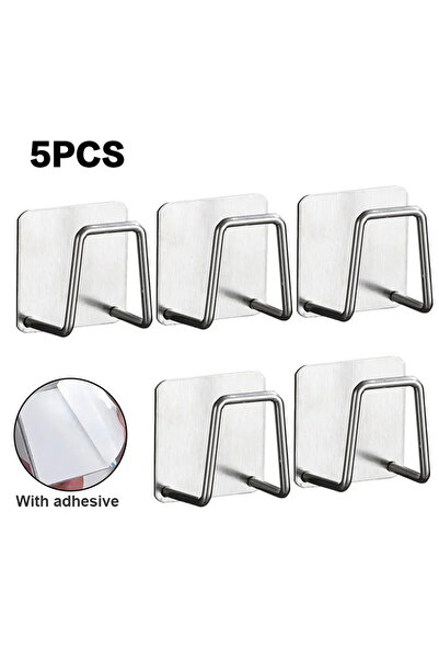 choice2 W168-sliver-5PCS 1PC/5pcs Kitchen Stainless Steel Sink Shelf Sponges ...