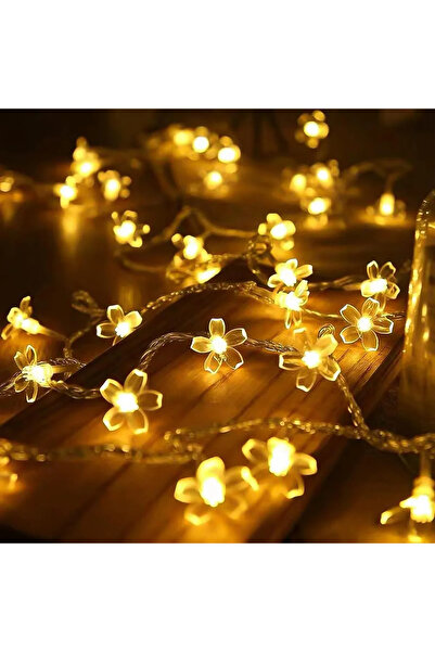 Choice 1.5 متر 10 ليد ضوء دافئ 1 قطعة زهرة الجنية أضواء تعمل بالبطارية أضواء سلسلة مقاومة للماء 10/20/30/40 لتر