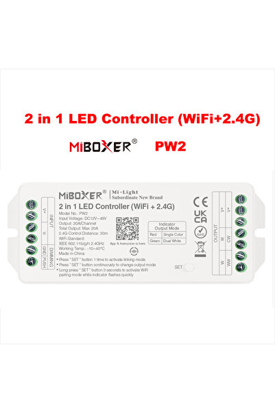 Choice PW2 Miboxer PW2 2IN1 PW5 5IN1WIFI +2.4G RF LED وحدة تحكم الإخراج بحد أ...