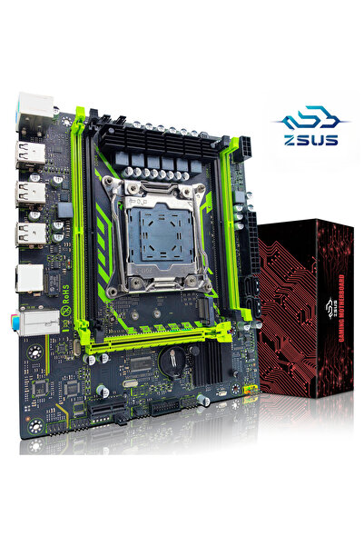Choice Motherboards ZSUS X99 Gaming Motherboard Dual Channel DDR4 Memory PCIEx16 A2011-3 Support M.2 NVME f